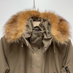 Toffee Pendleton Jackson Expedition Hooded Parka Large